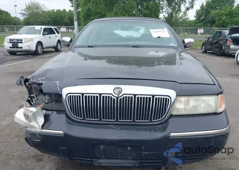 2002 Mercury Grand Marquis Gs из США, поврежденный, VIN 2MEFM74W82X629532
